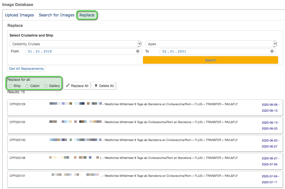 Replace an image in Image Wizzzard