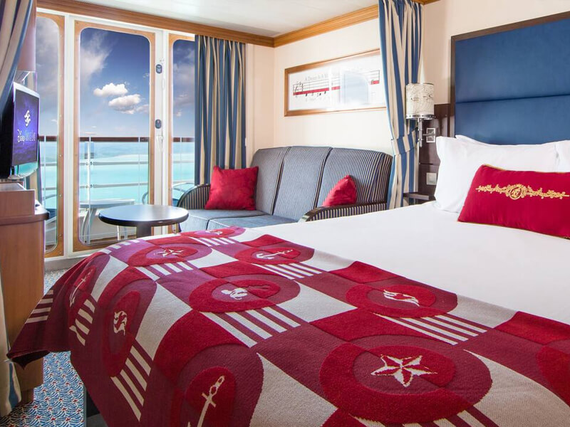 5B - 2-bed Deluxe Veranda cabin