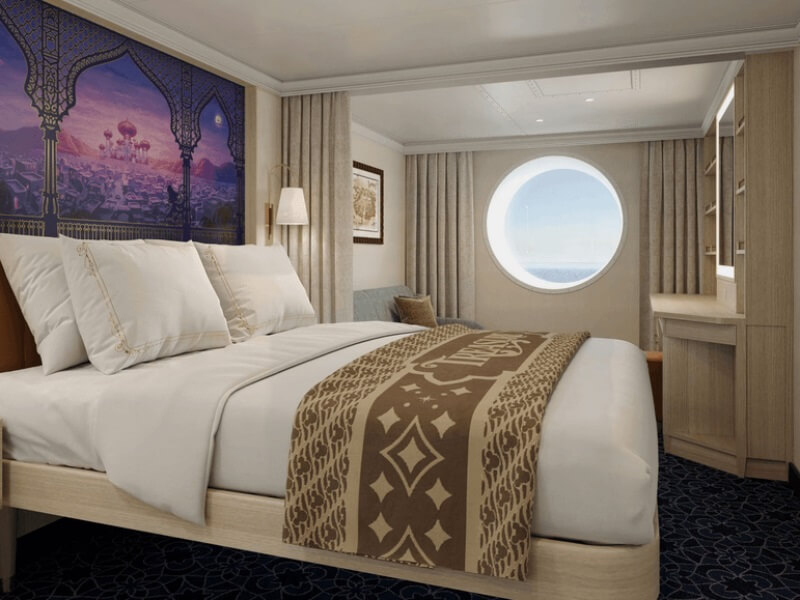 9B - 2-bed Deluxe Oceanview stateroom