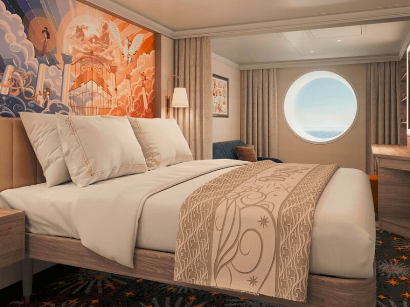 9C - 2-bed Deluxe Oceanview stateroom