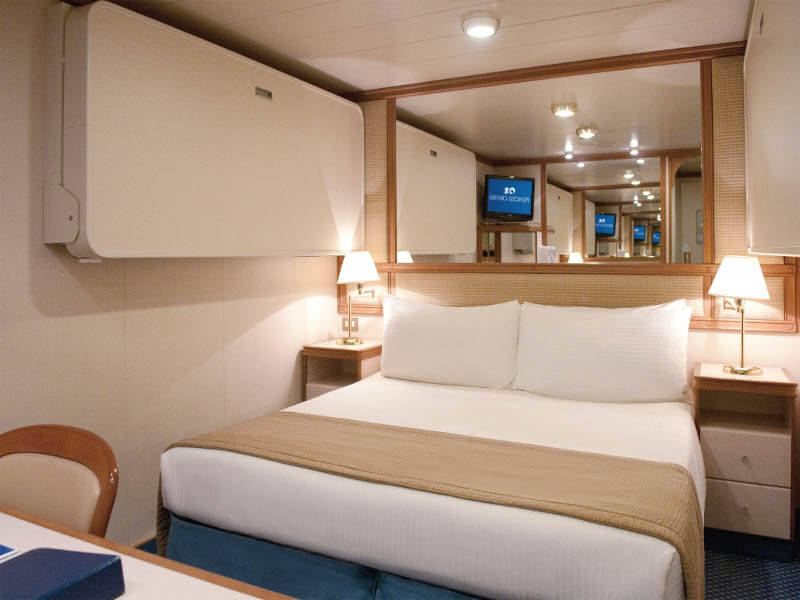 K 2 Bed Interior Stateroom