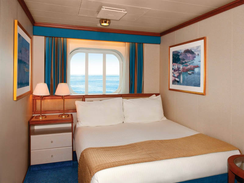 G Oceanview stateroom with restricted view