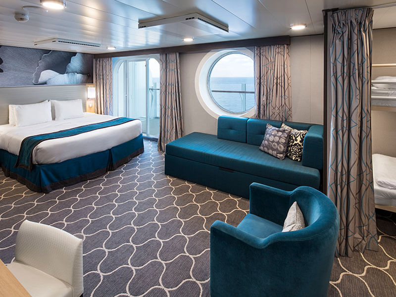 1K Ultra spacious Oceanview stateroom