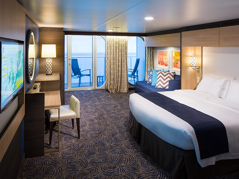 2E Oceanview stateroom with balcony (limited view)