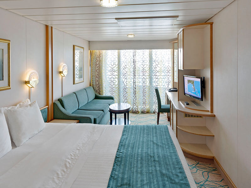2B Great Oceanview stateroom with balcony