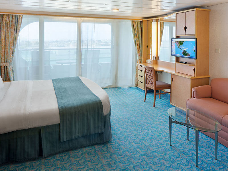2D Oceanview stateroom with balcony