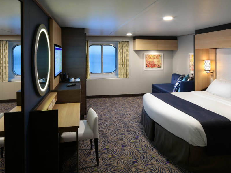 2P Oceanview stateroom