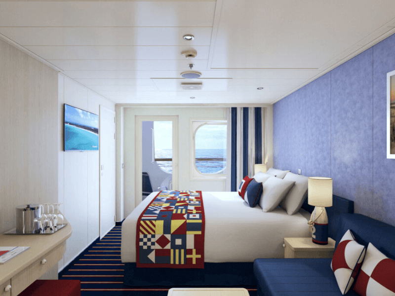 8G - 2-bed Balcony Stateroom