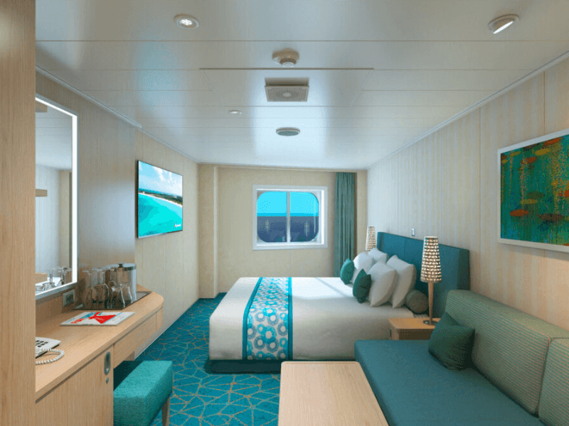 6A - 2 bed Oceanview stateroom