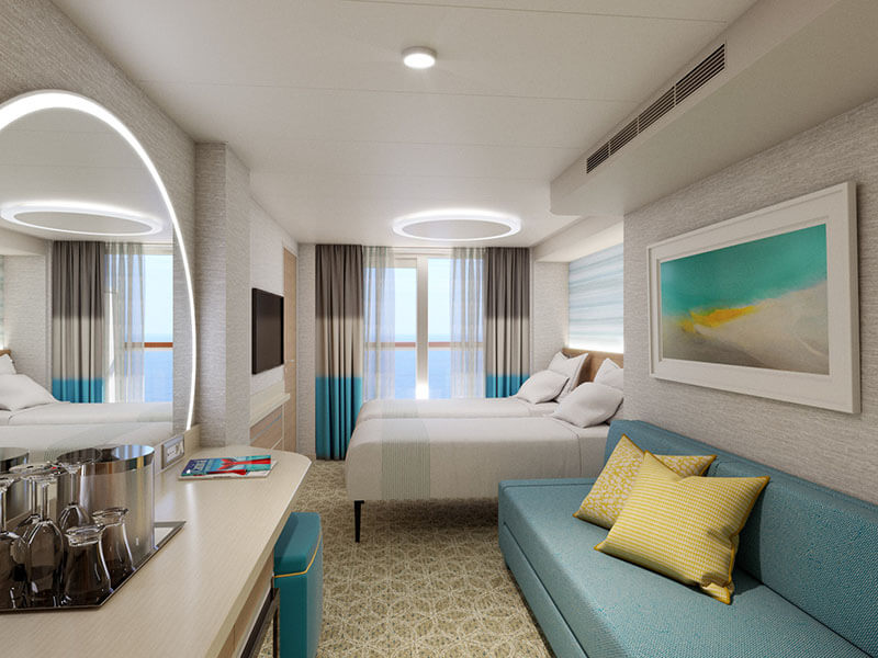 8A Oceanview Stateroom with Balcony