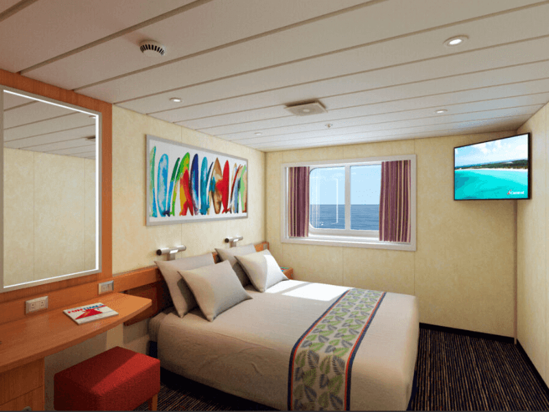 OV - 2 bed Oceanview stateroom Guarantee