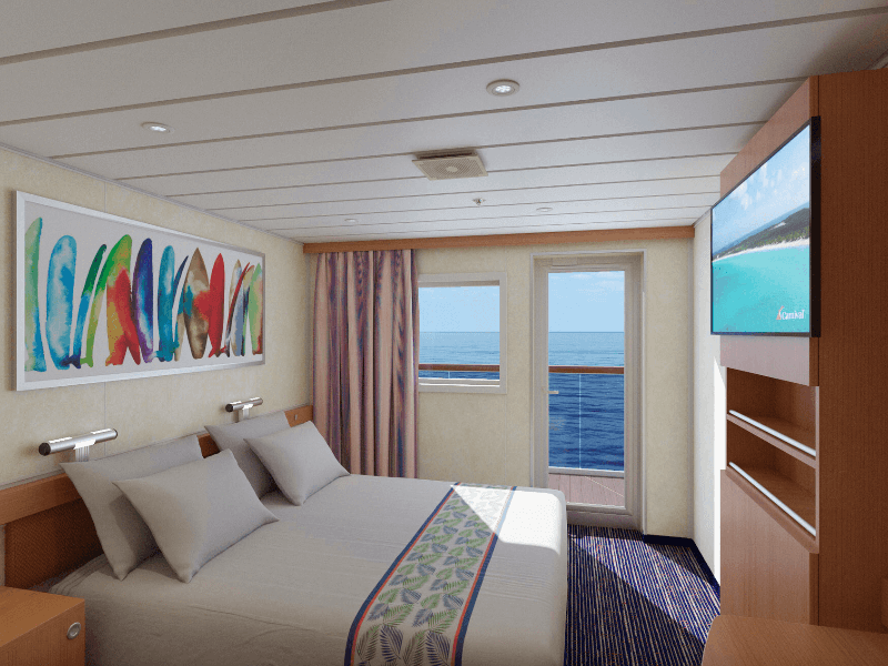 8A 2 Bed Oceanview Stateroom with balcony