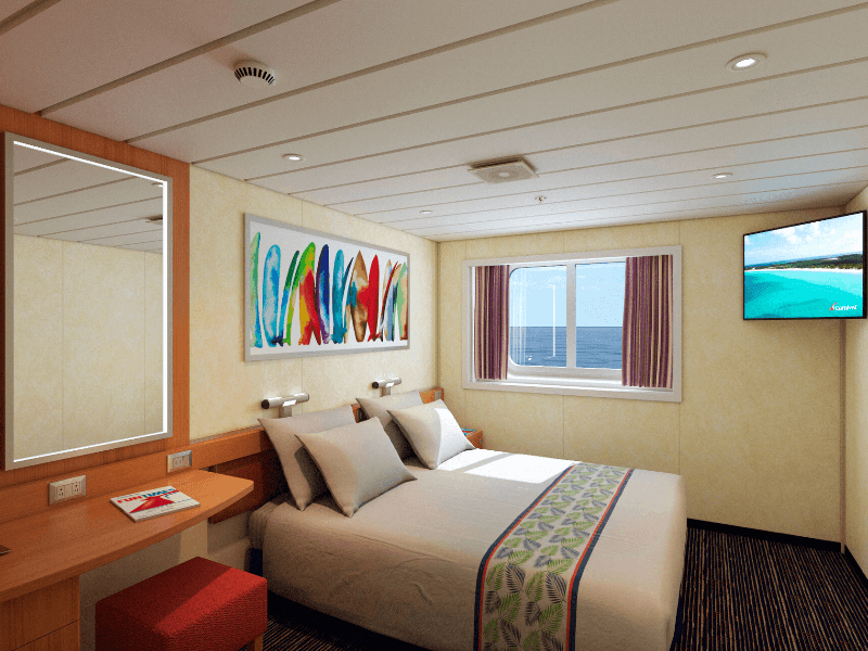 6D 2 Bed Oceanview Stateroom