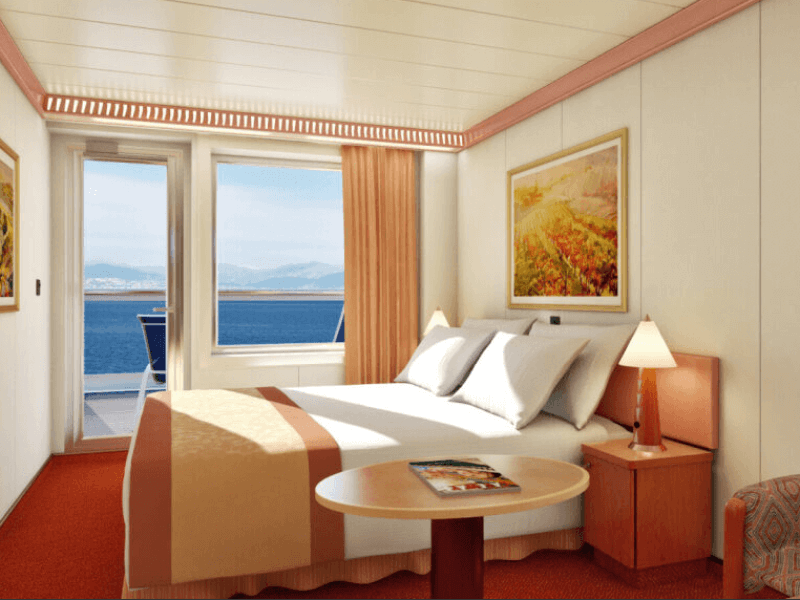 8B Oceanview Stateroom with Balcony