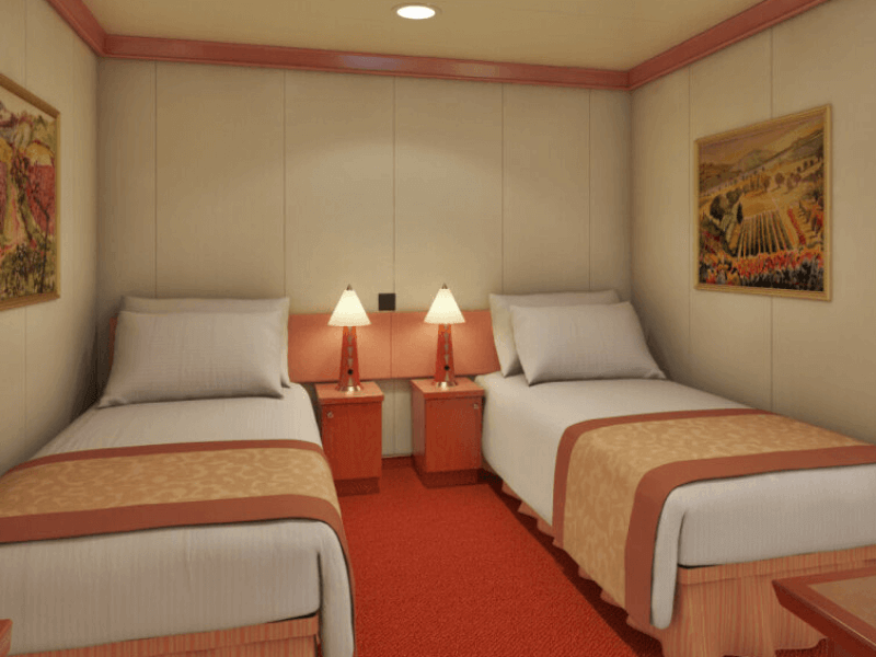 IS - 2 bed Interior stateroom Guarantee