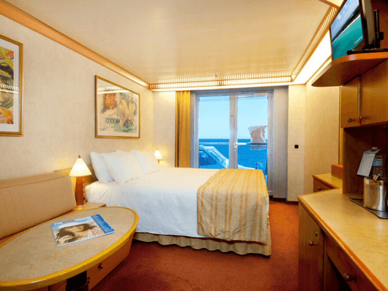 8F Oceanview Stateroom with Balcony