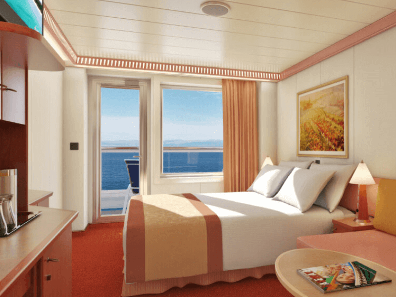 8C Oceanview Stateroom with Balcony
