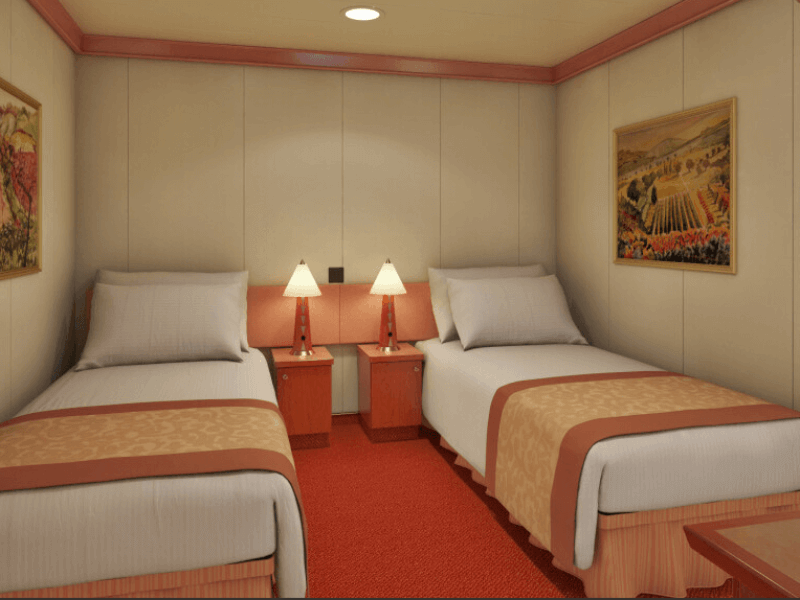 IS - 2 bed Interior stateroom Guarantee