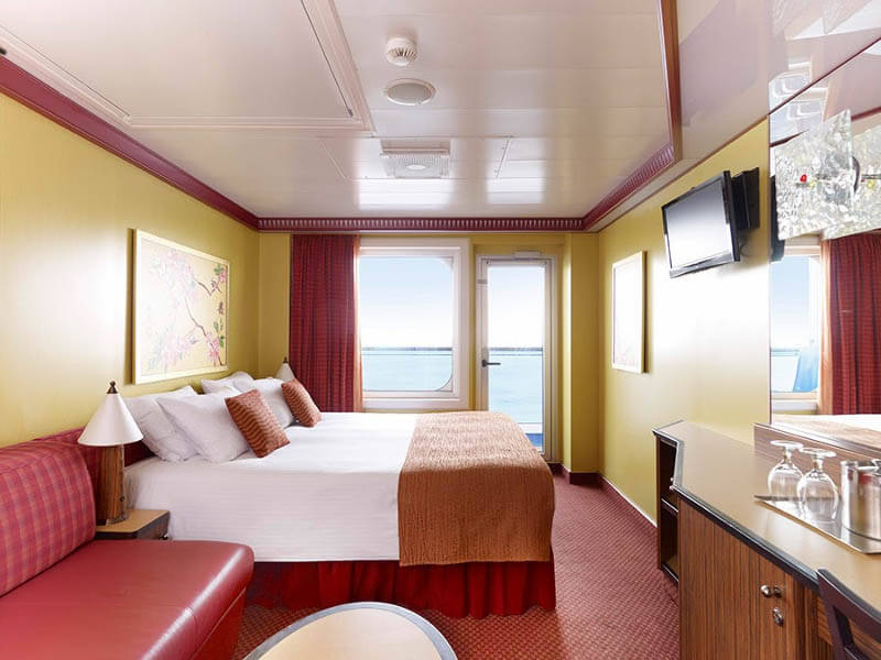 8F Oceanview Stateroom with Balcony