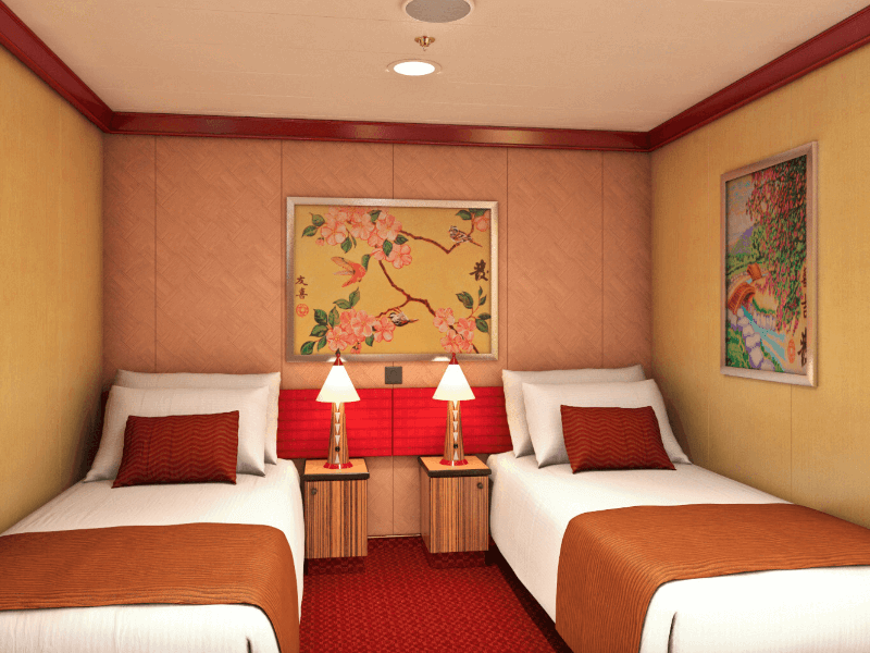 IS - 2 bed Interior stateroom Guarantee