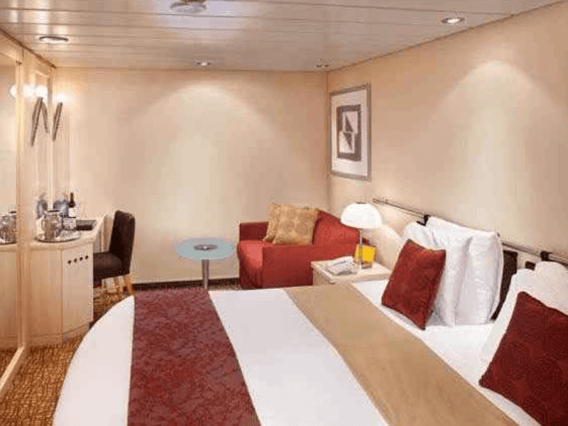 09 - 2-Bed Interior stateroom (partially handicapped accessible)