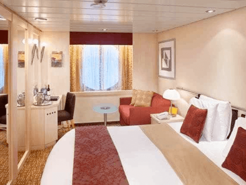 Y - Guarantee 2 bed Oceanview stateroom