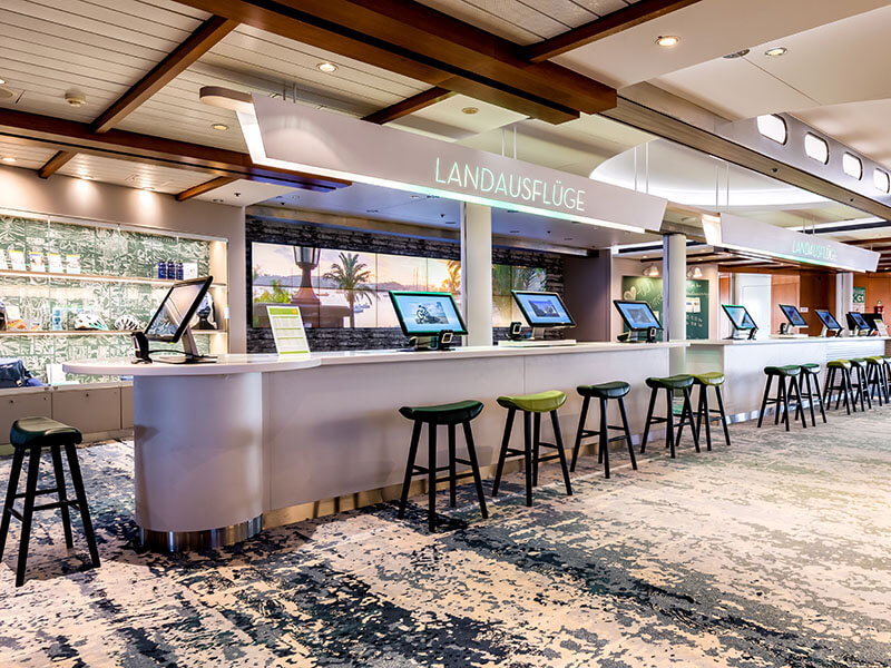 Landausflugsschalter