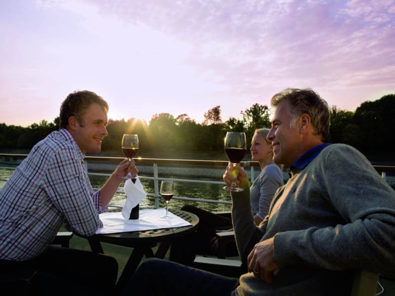 Weintrinken